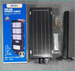 Modi-SLT27-150W Solar Street Light